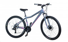Велосипед Comanche Orinoco 27 L Disc 19", сірий-рожевий